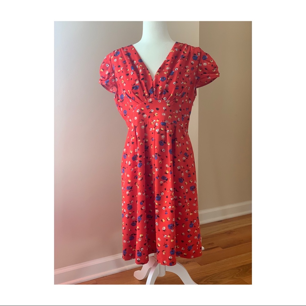 Anthropologie Hi There Karen Walker floral dress